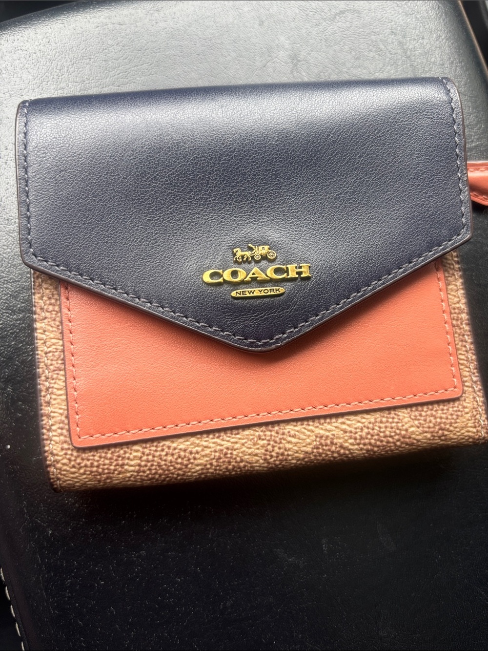 Coach Tri-Fold Compact Wallet
